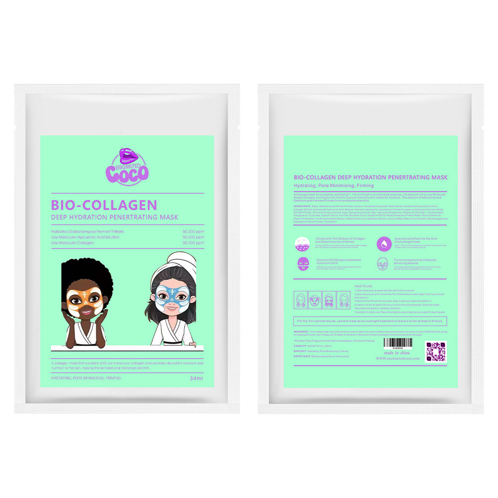 ENCHANTED Bio collagen FACE MASK {3 pcs}